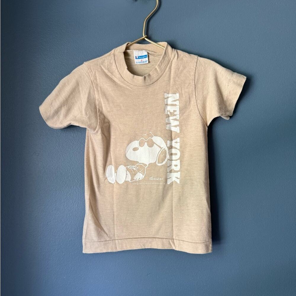 Vintage snoopy‎ New York tee